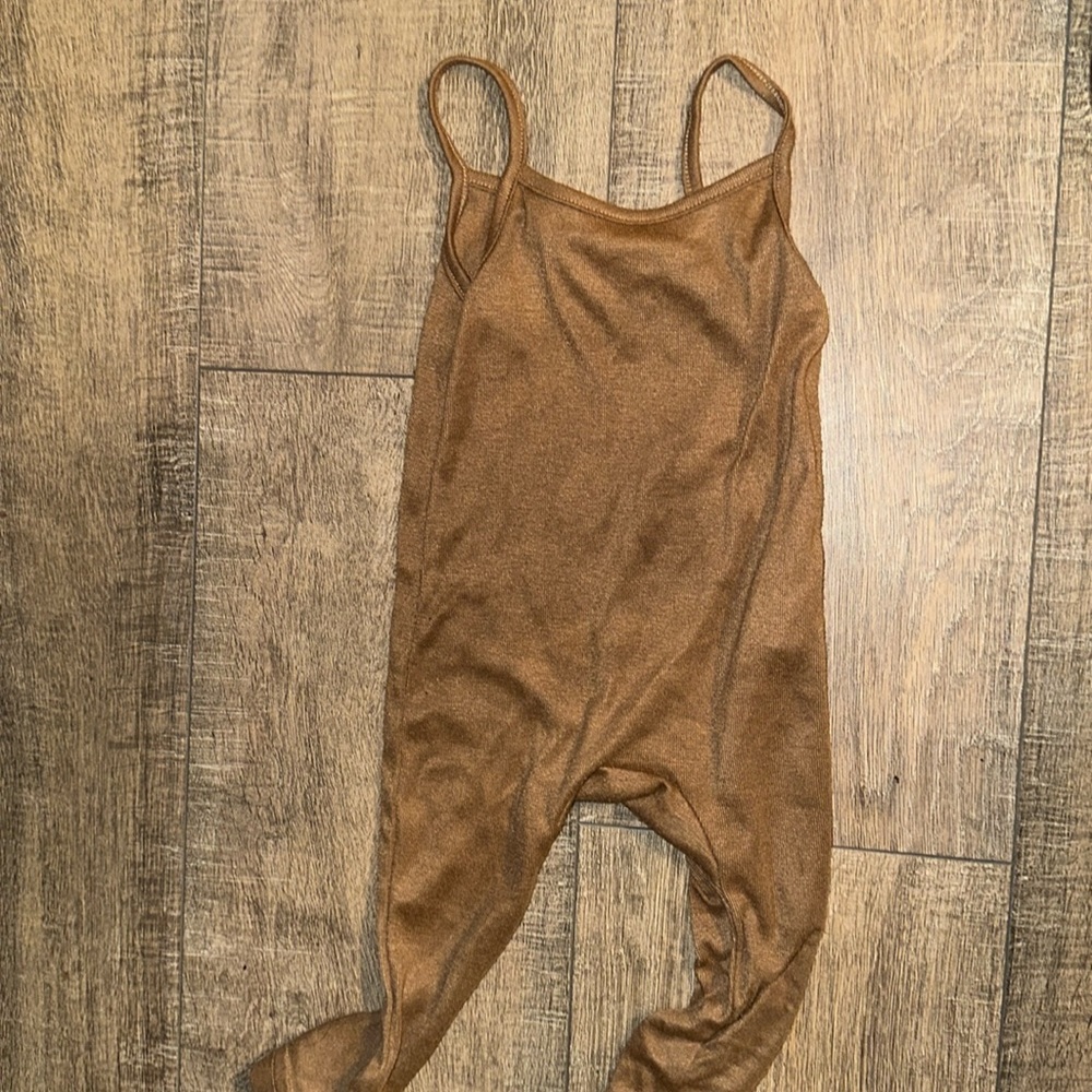 Brown girls one piece